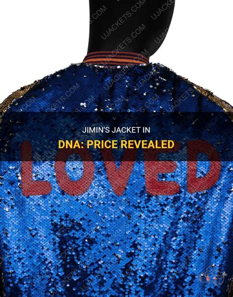 Jimin's Jacket In Dna: Price Revealed 